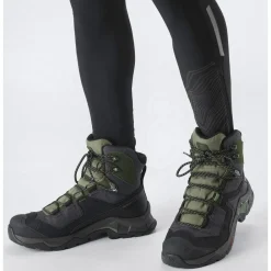 Chaussures De Trek|Chaussures Rando Homme<Salomon Chaussures de Trek et montagne Quest Element Gore-Tex Black Deep Lichen Green