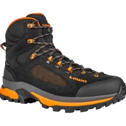 Chaussures De Trek|Chaussures Rando Homme<Lowa Chaussures de Trek et montagne Corvara Gore-tex Mid Black Orange
