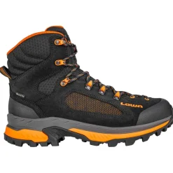 Chaussures De Trek|Chaussures Rando Homme<Lowa Chaussures de Trek et montagne Corvara Gore-tex Mid Black Orange