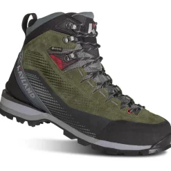 Outlet Chaussures de Trek et montagne Grand Tour Gore-Tex Brown Green Homme Chaussures De Trek|Chaussures Rando Homme