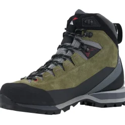 Outlet Chaussures de Trek et montagne Grand Tour Gore-Tex Brown Green Homme Chaussures De Trek|Chaussures Rando Homme