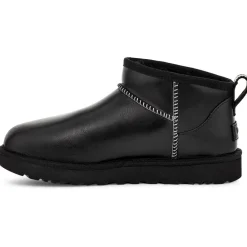 Discount Chaussures W Classic Ultra Mini Leather Regen Black Chaussures Lifestyle