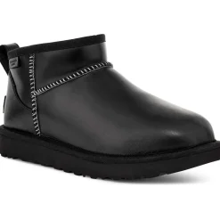 Discount Chaussures W Classic Ultra Mini Leather Regen Black Chaussures Lifestyle