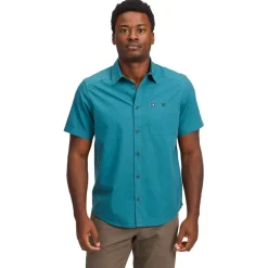 Chemise Randonnée<Black Diamond Chemise de rando M Wingate Short Sleeve Shirt Creek Blue