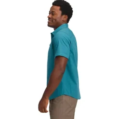Chemise Randonnée<Black Diamond Chemise de rando M Wingate Short Sleeve Shirt Creek Blue