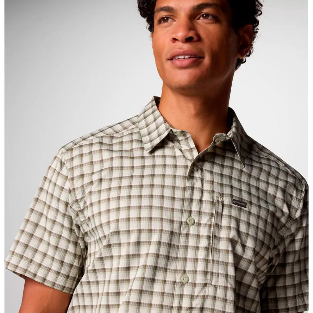 Chemise Randonnée<Columbia Chemise de rando Silver Ridge Utility Lite Novelty SS Safari Pulaski