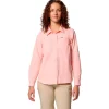 Polo - Chemise|Chemise Randonnée<Columbia Chemise de rando Silver Ridge 3.0 Longsleeve Shirt W Pink Sand