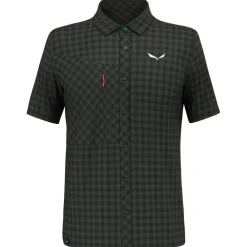 Chemise Randonnée<Salewa Chemise de rando Puez Dry M S/S Shirt Dark Olive