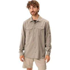 Chemise Randonnée<Vaude Chemise de rando Men's Rosemoor L/S Shirt II Linen Uni