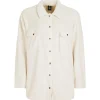 New Chemise Nxgidas Longsleeve Kitoffwhite Polo - Chemise