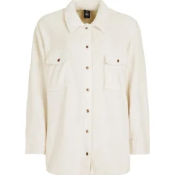 New Chemise Nxgidas Longsleeve Kitoffwhite Polo - Chemise