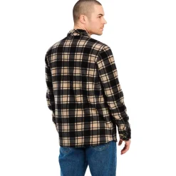 New Chemise Prtoutwell Outdoor Overshirt True Black Polo - Chemise