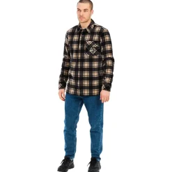 New Chemise Prtoutwell Outdoor Overshirt True Black Polo - Chemise