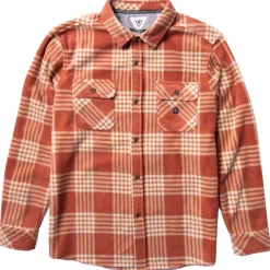 Chemise Eco-Zy Ls Polar Flannel Barn Red Polo - Chemise