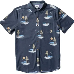 Discount Chemise Tres Palmas Eco Short Sleeve Shirt Phantom Polo - Chemise