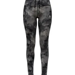 Vêtements De Trail|Pantalon Et Collant Running<Odlo Collant de trail Zeroweight Print Reflective Black