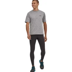 Online Collant de trail M's Endless Run Tights Black Pantalon Et Collant Running|Pantalon Rando