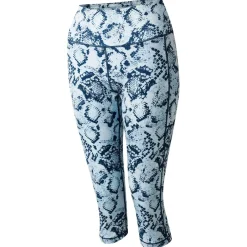 Hot Collants d’escalade Influential II 3/4 Legging Snake Print Pantalon Escalade|Pantalon Rando