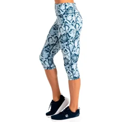Hot Collants d’escalade Influential II 3/4 Legging Snake Print Pantalon Escalade|Pantalon Rando