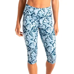 Hot Collants d’escalade Influential II 3/4 Legging Snake Print Pantalon Escalade|Pantalon Rando