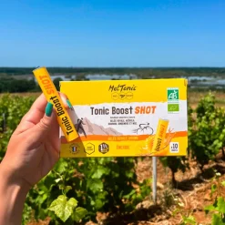 Best Complément Alimentaire Tonic Boost Shot Bio Miel Gingembre Gelée Royale Acérola Guarana Entrainement|Alimentation Sportif