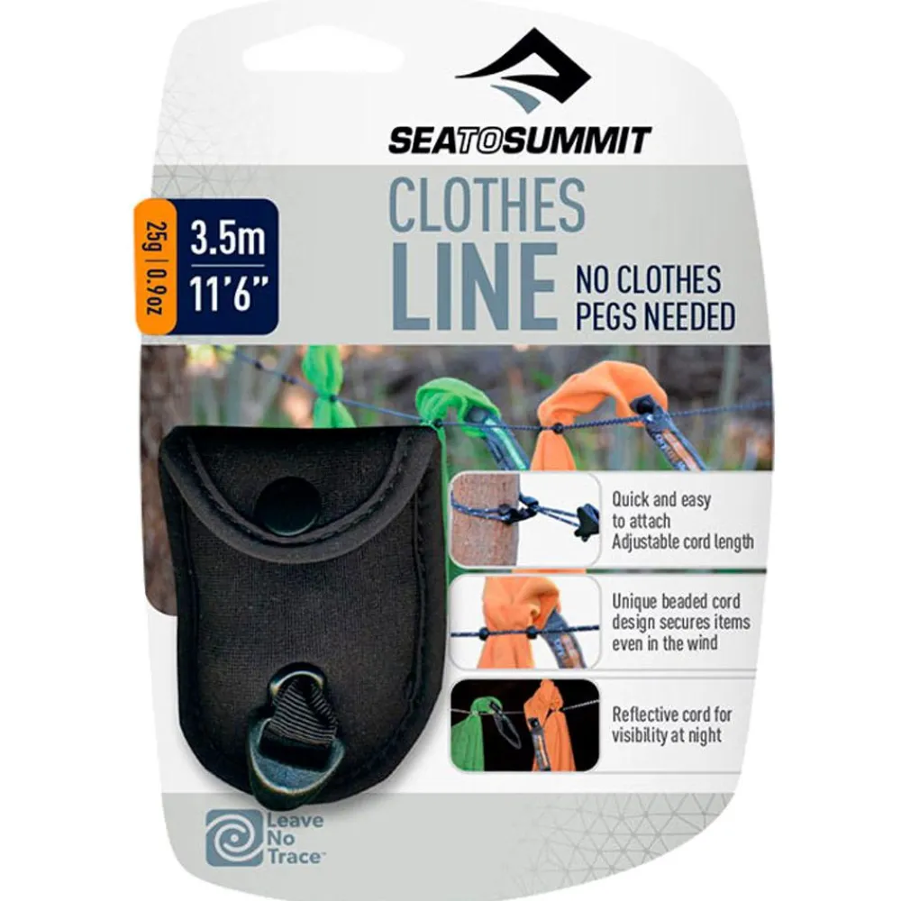 New Corde à linge Clothesline Black Accessoires Bivouac