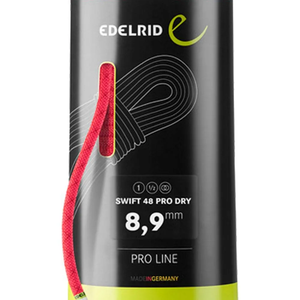 Corde<Edelrid Corde Swift 48 Pro Dry 8.9mm Pink