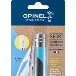 Vaisselle Camping<Opinel Couteaux N°8 Outdoor Blister Soft Bleu