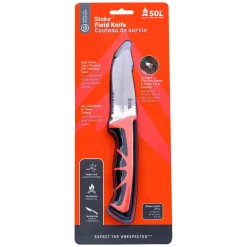 Vaisselle Camping<SOL Couteaux Stoke Field Knife Black Orang
