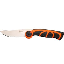 Online Couteaux Stoke Pivot Knife & Saw Black Orange Vaisselle Camping