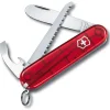 Vaisselle Camping<Victorinox Couteaux My First + Scie Red Translucide