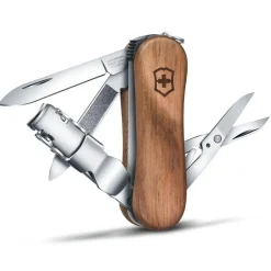 Clearance Couteaux Nail Clip Evowood 580 Noyer Vaisselle Camping