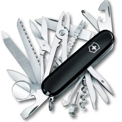 Clearance Couteaux Swiss Champ Black Vaisselle Camping