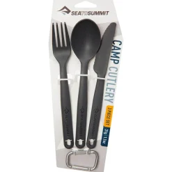 Discount Couverts Camp Cutlery Set Charcoal Vaisselle Camping
