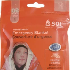 Hot Couverture de survie Emergency Blanket Orange Accessoires Bivouac