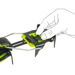 Crampons D'Alpinisme<C.A.M.P. Crampons Ascent Auto & Semi-Automatic Vert Noir