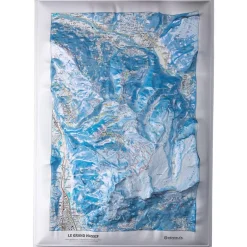 Domaine Le Grand Massif + Cadre Carte 3D