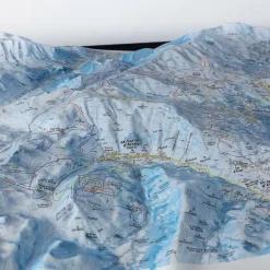 Discount Domaines Les Sybelles + Cadre Carte 3D