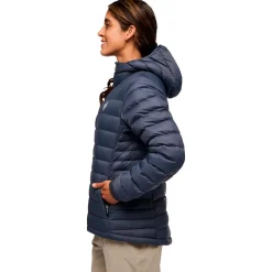 Discount Doudoune W Access Down Hoody Charcoal Femme Doudoune Femme|Doudoune Alpinisme