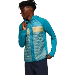 Hot Doudoune Capa Hybrid Insulated Hooded Jacket M Drizzle And Bluegrass Homme Veste De Ski|Doudoune Homme