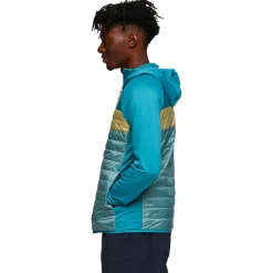 Hot Doudoune Capa Hybrid Insulated Hooded Jacket M Drizzle And Bluegrass Homme Veste De Ski|Doudoune Homme