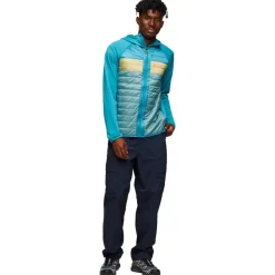 Hot Doudoune Capa Hybrid Insulated Hooded Jacket M Drizzle And Bluegrass Homme Veste De Ski|Doudoune Homme