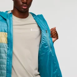 Hot Doudoune Capa Hybrid Insulated Hooded Jacket M Drizzle And Bluegrass Homme Veste De Ski|Doudoune Homme