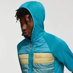 Hot Doudoune Capa Hybrid Insulated Hooded Jacket M Drizzle And Bluegrass Homme Veste De Ski|Doudoune Homme