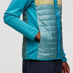 Hot Doudoune Capa Hybrid Insulated Hooded Jacket M Drizzle And Bluegrass Homme Veste De Ski|Doudoune Homme
