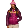 Sale Doudoune Fuego Down Hooded Jacket W Blackberry and Jam Femme Doudoune Femme|Veste De Ski