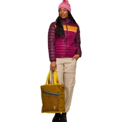 Sale Doudoune Fuego Down Hooded Jacket W Blackberry and Jam Femme Doudoune Femme|Veste De Ski