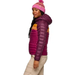 Sale Doudoune Fuego Down Hooded Jacket W Blackberry and Jam Femme Doudoune Femme|Veste De Ski