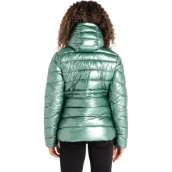 Outlet Doudoune Reputable II Duck Green Metal Femme Doudoune Femme|Veste De Ski