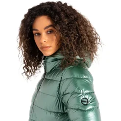 Outlet Doudoune Reputable II Duck Green Metal Femme Doudoune Femme|Veste De Ski